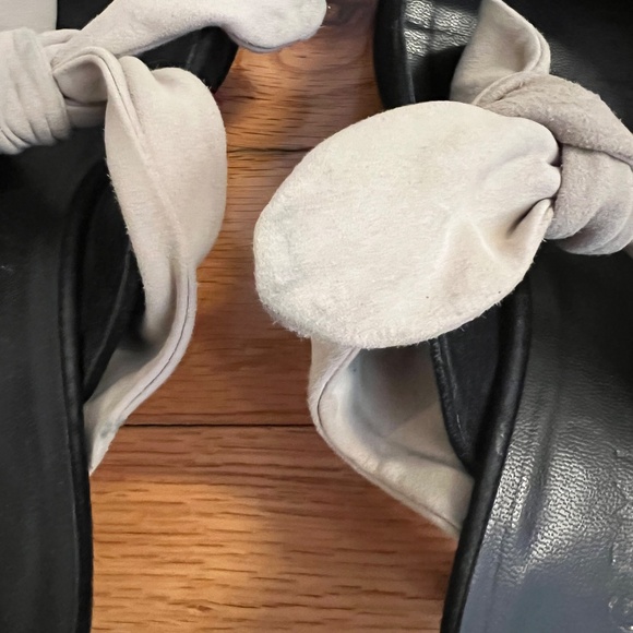 M.GE Black and Cream Mules - Picture 8 of 8